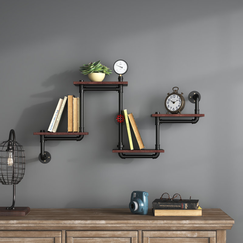 Ackerson 4 Tier Floating Shelf