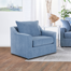 Jakeira Camreon Polyester Fabric Swivel Accent Chair