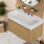 Floating Vanity Cabinet and Sink, 36 Inch Plywood, Modern Bathroom Storage-1420417303