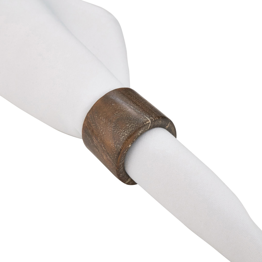 Wood Napkin Ring (Set of 4) Union Rustic