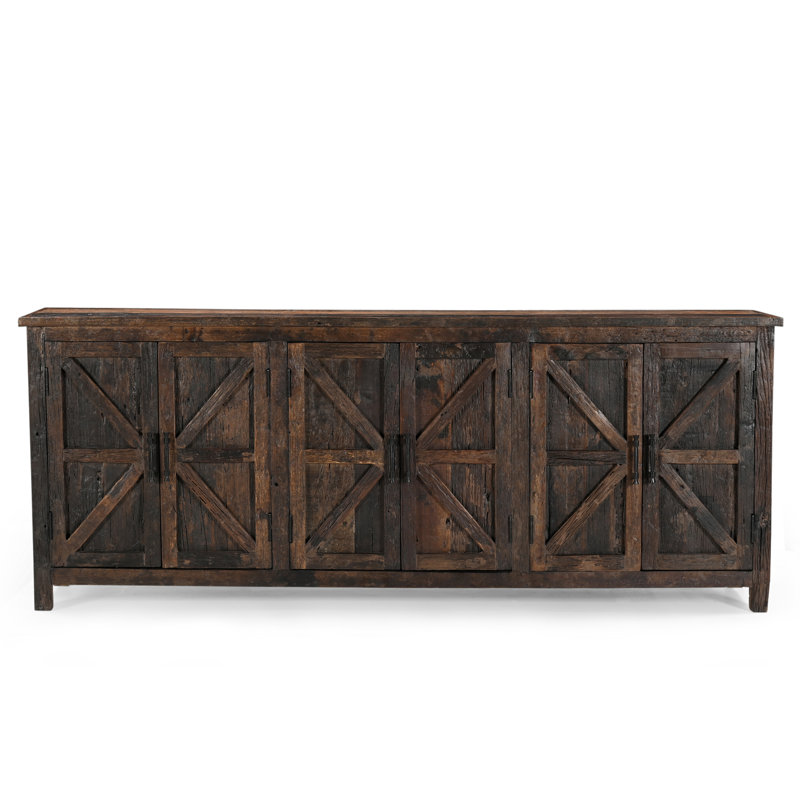 Durias 84'' Solid Wood Sideboard