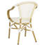 Chaise de patio empilable avec coussin Matilda-132269428