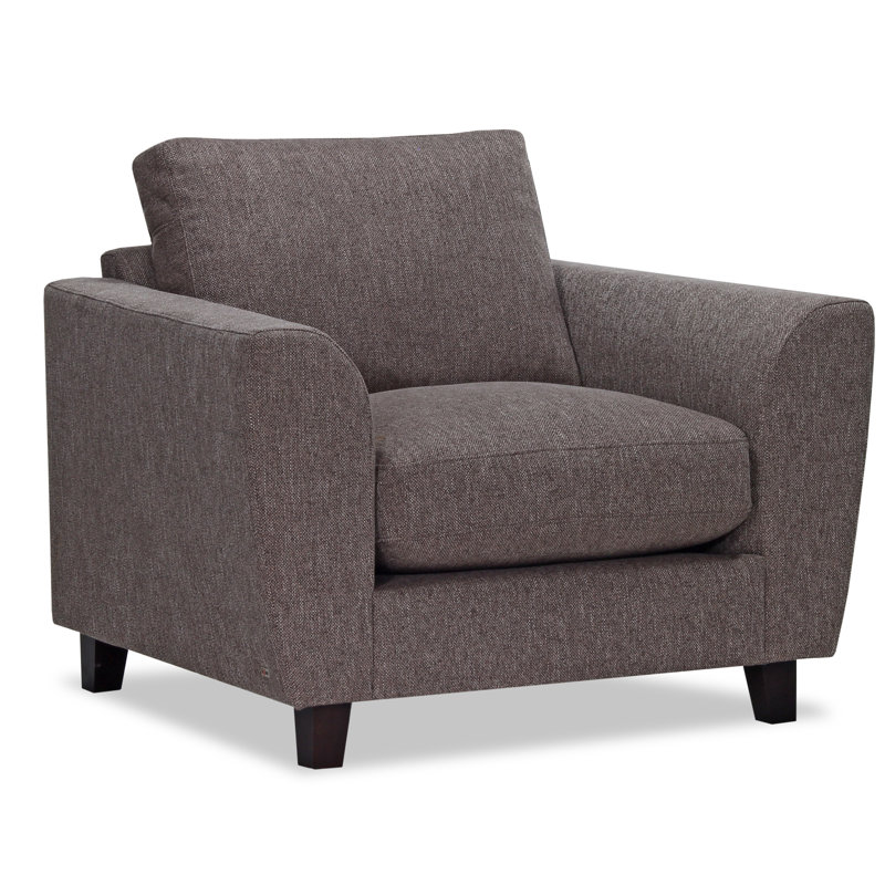Muddathir Upholstered Armchair, Degas Brown