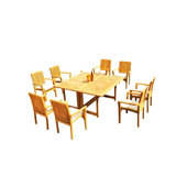 Lua Outdoor - Piece Teak Dining Set