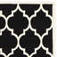 Tapis noir en laine touffeté à la main Carolene-1938399968