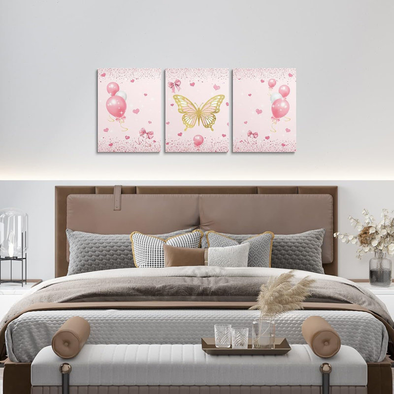 3 Piece Wrapped Canvas Wall Art
