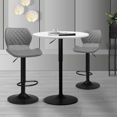 Latika 2 - Person Pedestal Dining Set