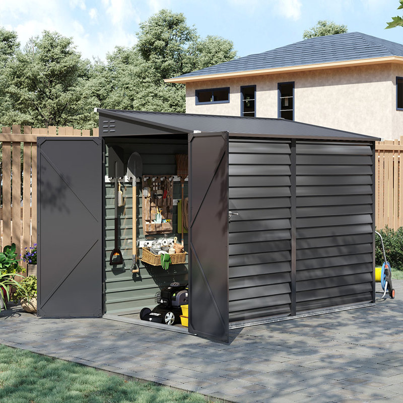 Outdoor Steel Storage Shed