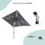 Parasol de marché rectangulaire 10 x 6,5 pi Forontenac-642092981