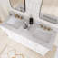 Ensemble de meuble-lavabo autoportant 60 po avec lavabo double 60 po-1693479952