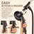 7-Spray Handheld Shower Head with One-Button Detachable Shower Head and Built-in Filter ORB-124477911