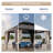 12x14 Hardtop Double-roofed Aluminum Patio Gazebo