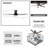 52'' Smart Ceiling Fan with Remote Control and Light Kit Included-71418179
