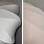 Luminaire suspendu en fausse soie Lunelle