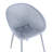 Modern All-Weather PP Plastic Armchair With Mesh Hollow-Out, Indoor/Outdoor (Set of 2)-77601478