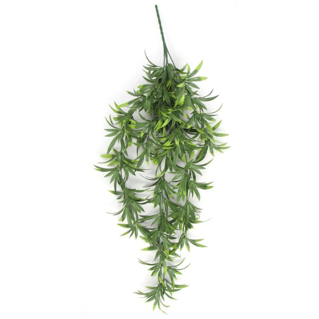 Leaf - Artificial Fronded Thyme Hanging Plant - 70cm - Pack of 6 - Image 4