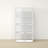8-Cube Bookcase, Thick Frame,  White-119847681-120436673