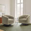 Bennett 72.1Cm Wide Swivel Barrel Chair-141124610