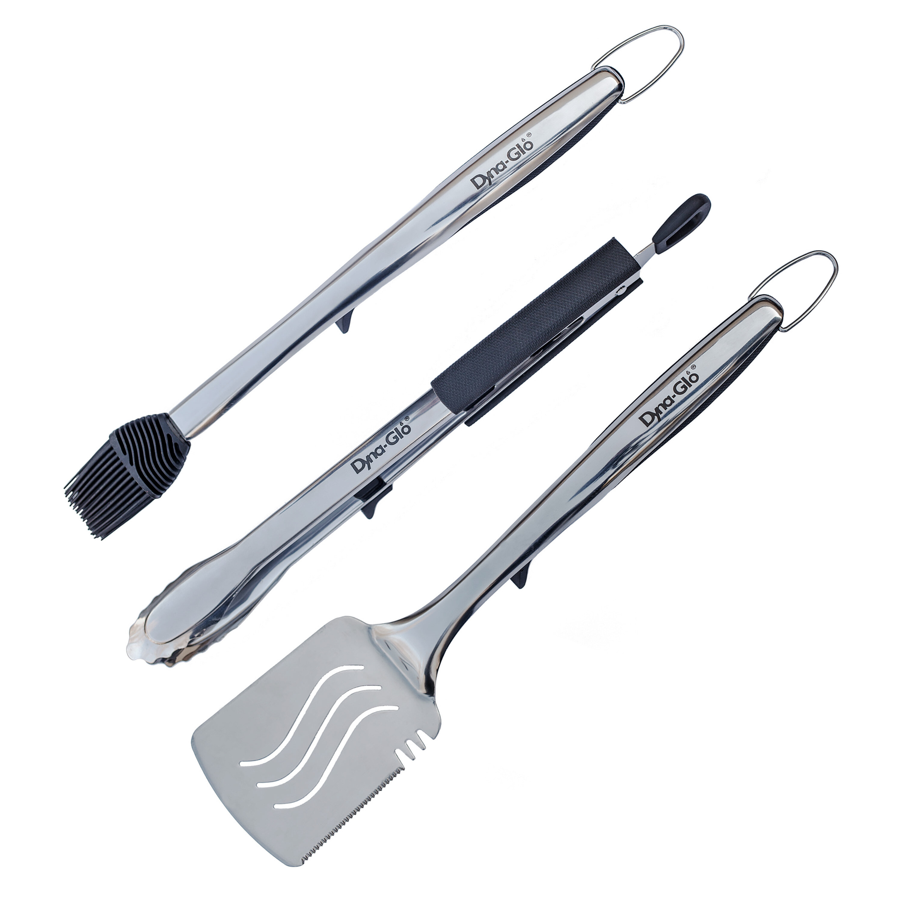 Farberware BBQ Stainless Steel Tongs Set of 3