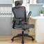 Fauteuil ergonomique avec appui-tête et coussin lombaire-831587964-831587907