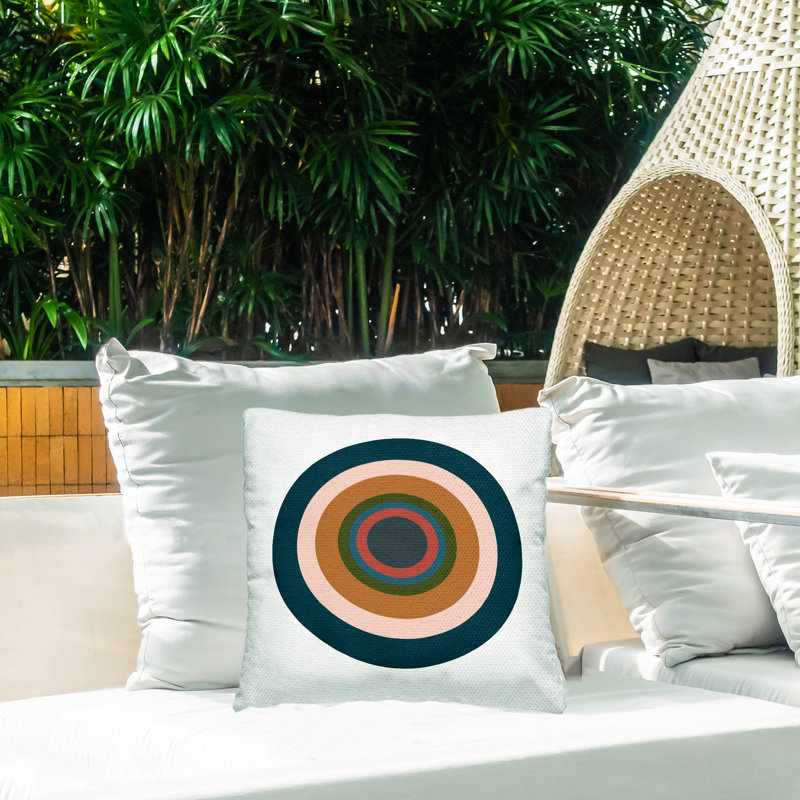Geometric Outdoor Throw Pillow