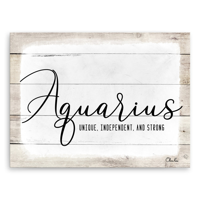 " Aquarius " by Olivia Rose, 30" H x 40" W x 1.5" D