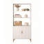 165cm H x 45cm W Plastic Bookcase