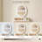 Barther Vanity Table Set with Adjustable Brightness Mirror and Cushioned Stool