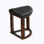 Ensemble de table à manger cinq pièces avec chaises rembourrées confortables et table ronde pour les réunions de famille et les espaces de salle à manger modernes