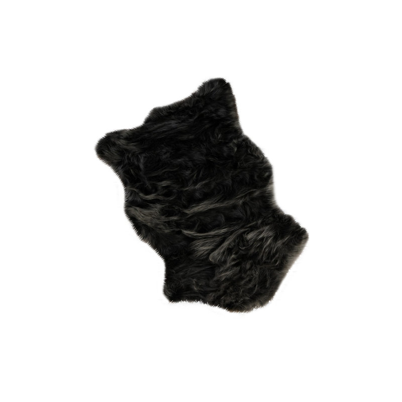 Tapis pour salle de bain Braylon, Noir, H 0,5 po x l 31,5 po x L 59,06 po
