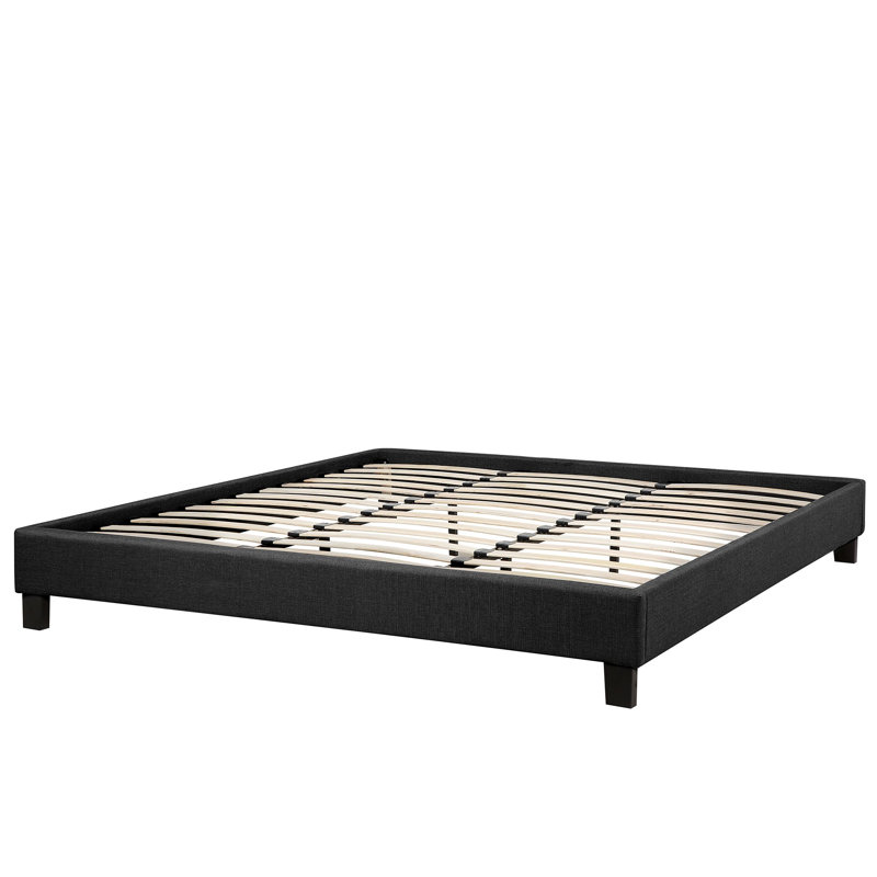 Kirkham Upholstered Bed, Super King (6'), Grey