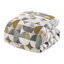 Édredon très grand de 9 pièces de couleur dorée, motif scandinave de style Mid-Century, chaleur toutes saisons, housse de couette amovible avec attaches intérieures, incarnant l'esthétisme du design luxueux, bourré de duvet-122451535