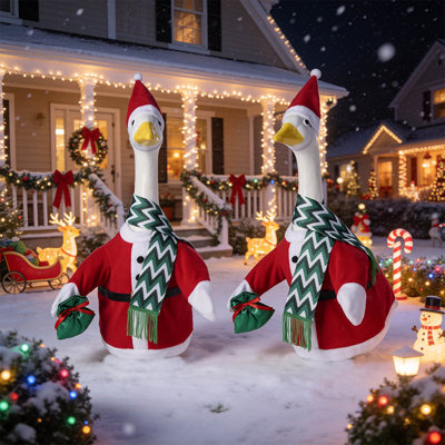 Christmas Party Porch Decor Set 23-inch Christmas Holiday Winter Decor Set