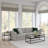 Duran Glass Top Single Coffee Table-1175672107