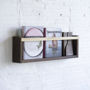 Adhesive Floating Small Shelf (160) Wall Mounted with Cable
