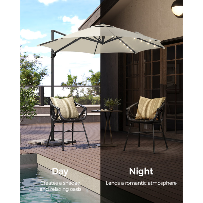 Ceridwyn 300cm Balcony Parasol
