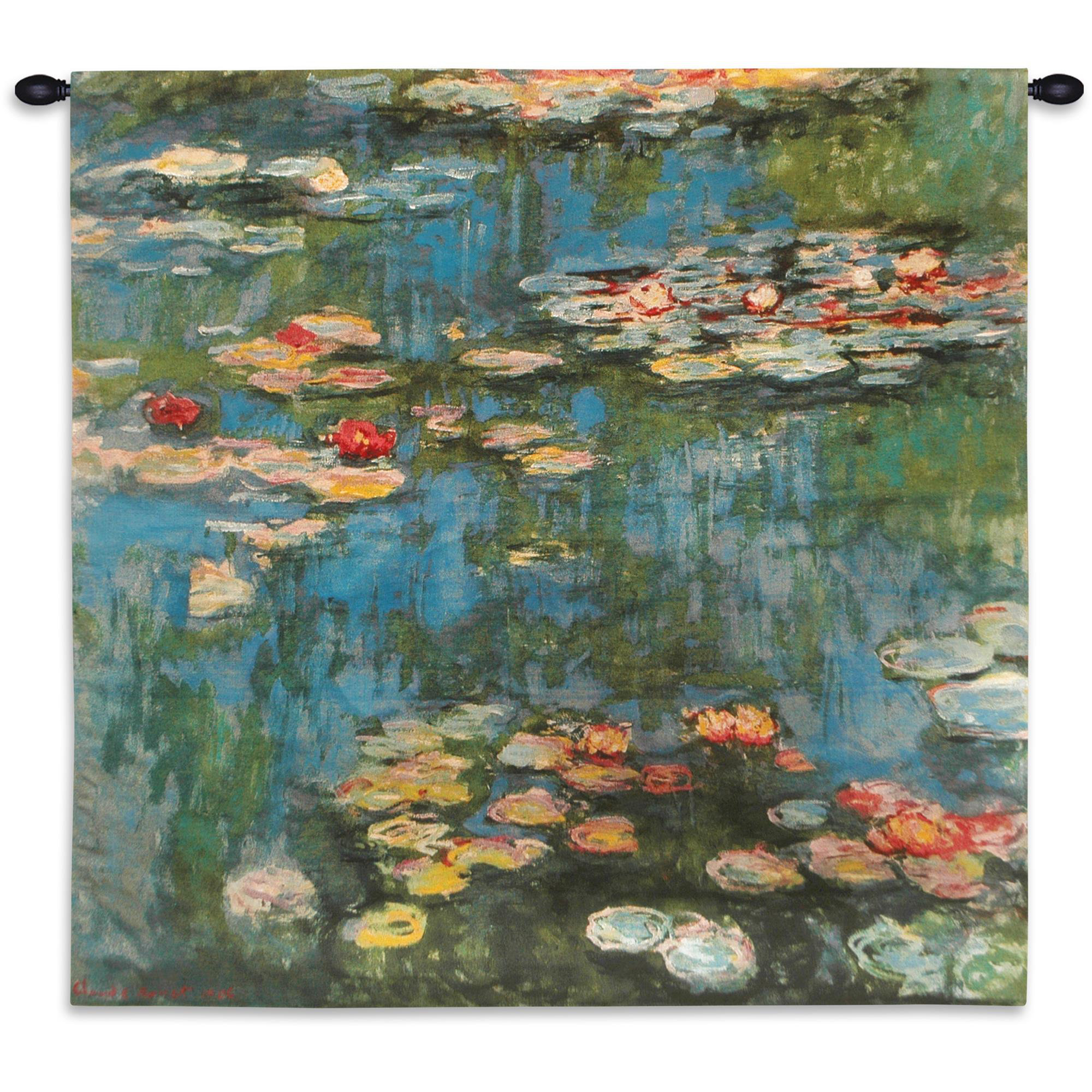 Pure Country Weavers Water Lilies Tapestry & Reviews | Wayfair