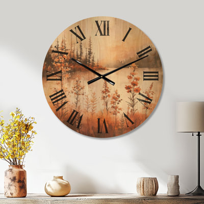 Horloge murale Wildflower
