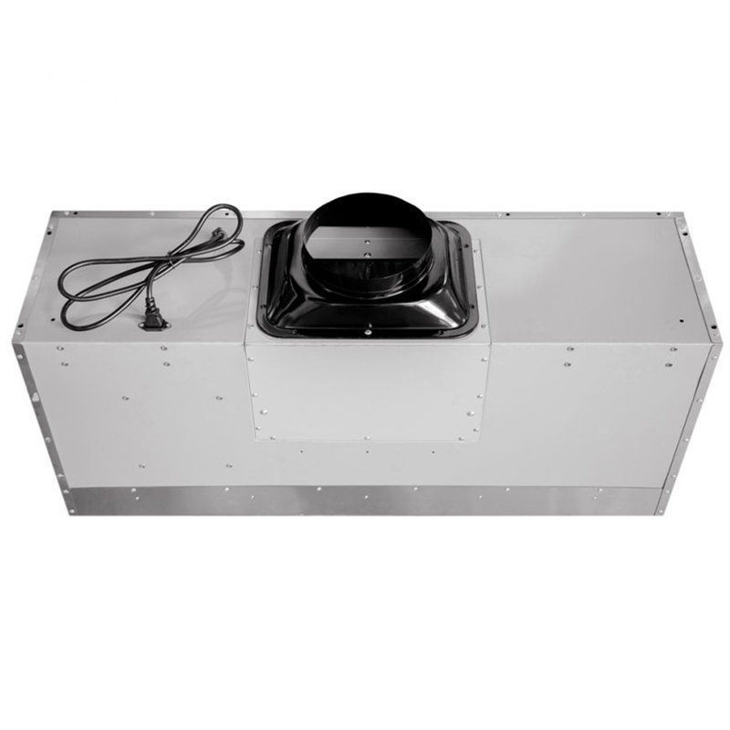 Victory 36-Inch Powerful 1200 CFM Under Cabinet Range Hood in Stainless Steel, Baffle Filters, 4-Speed Rotary Switch, Dimmable LED's