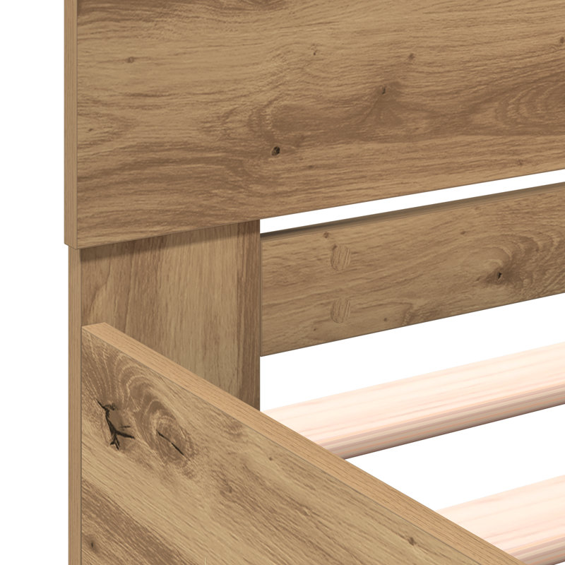 66-3 Bed, Artisan Oak