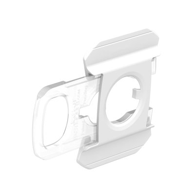 Clip textile femelle Sugatsune - Robuste - TC-F6H, finition blanche