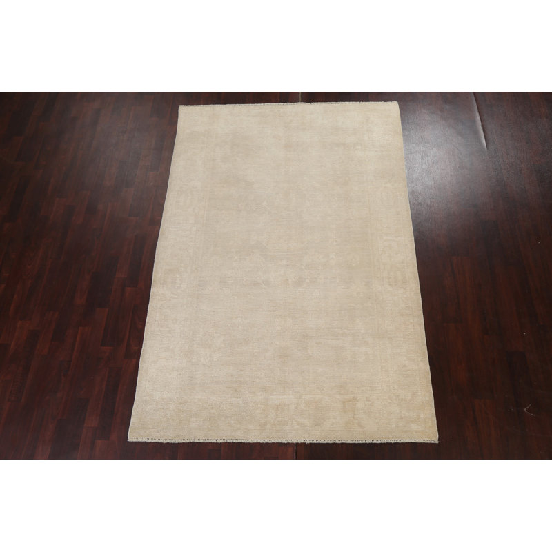 Tapis unique beige / ivoire Oushak