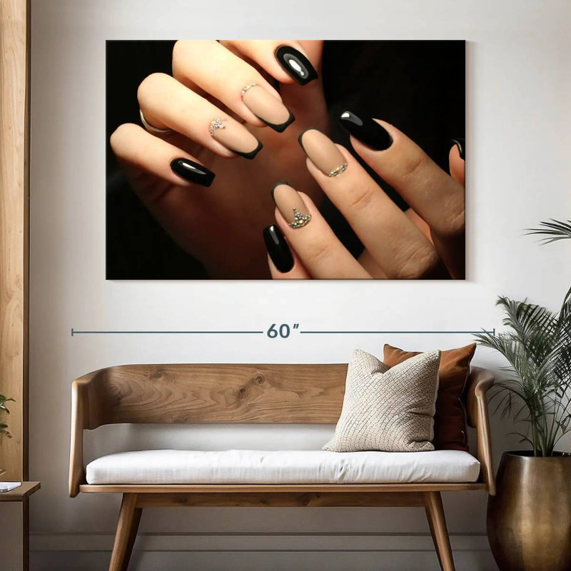 Shuttleworth Classy Neutral Nails, 34" H x 51" W