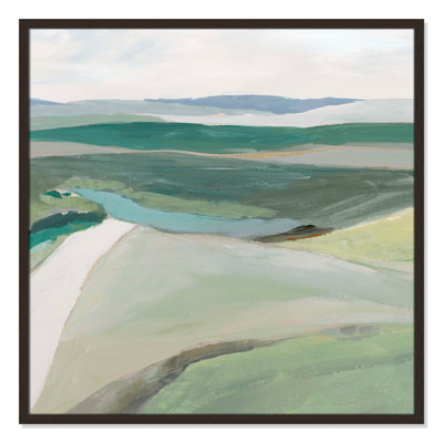 Wolfdale "Fields of Green II" Print by Ian C