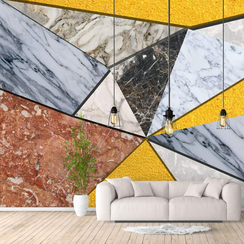 Panneau mural abstrait L 144 po x l 100 po Abstract, L 66 po x l 96 po