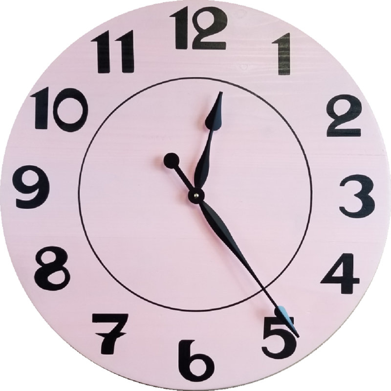 Yountville Wood Wall Clock, Medium