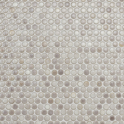 Hudson Penny Round Porcelain Wall and Floor Tile