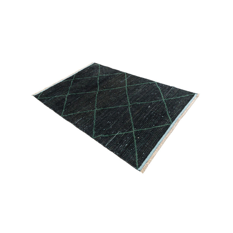 Tapis noir Pinson 4 x 6