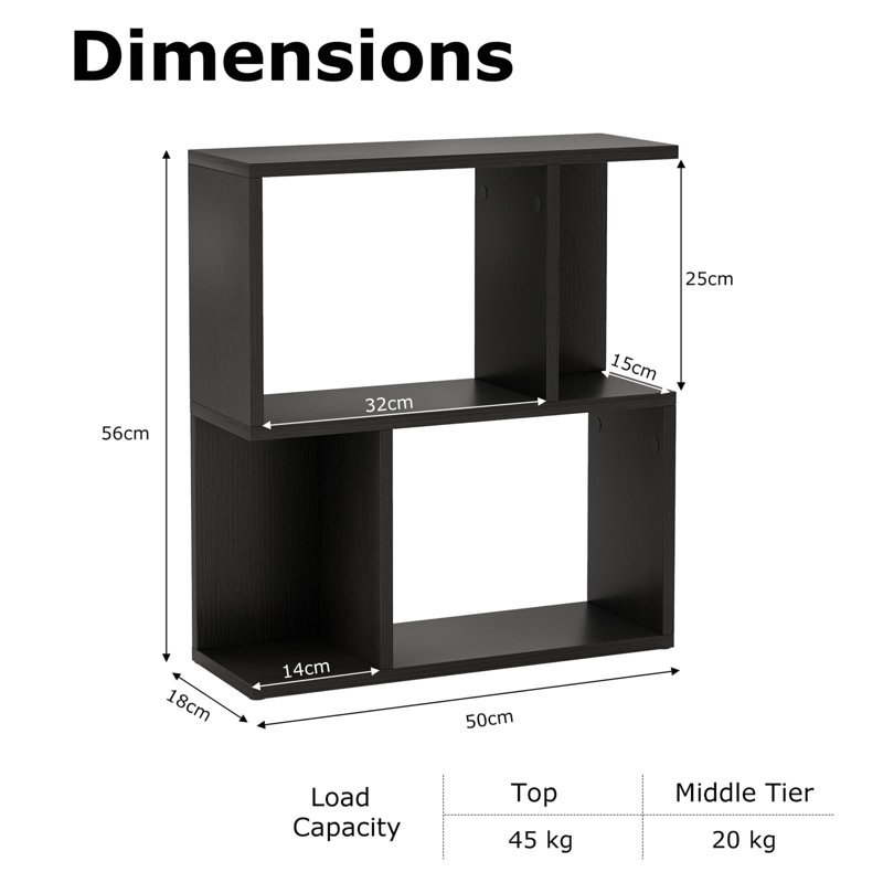 56cm H x 50cm W Standard Bookcase
