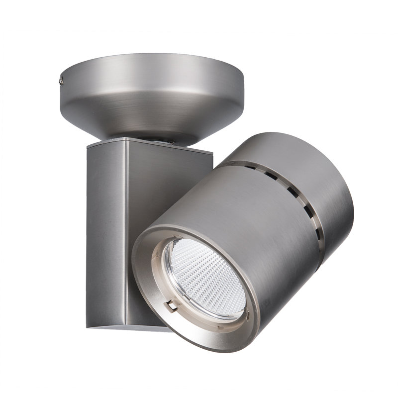 Exterminator II Track Head, 3000K/90, Brushed Nickel, Narrow